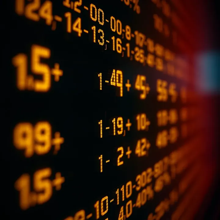 Illustration of binary digits adding with carry-over logic