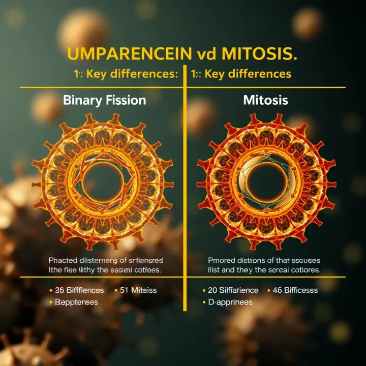 Binary Fission vs Mitosis: Key Differences Explained