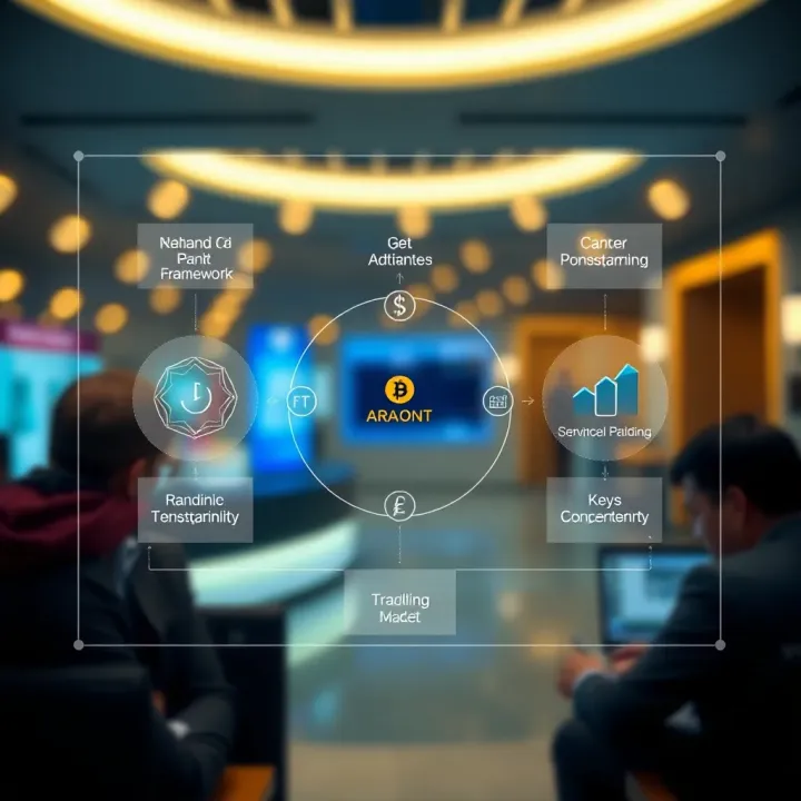 Diagram showing key components and flow of binary options trading in Pakistan