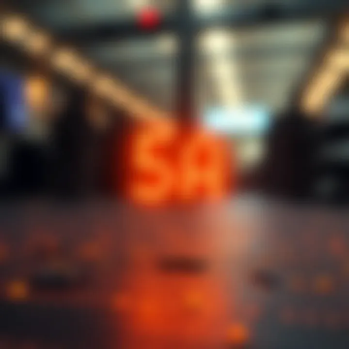 Diagram illustrating the conversion of a hexadecimal digit to its binary equivalent using four-bit groups