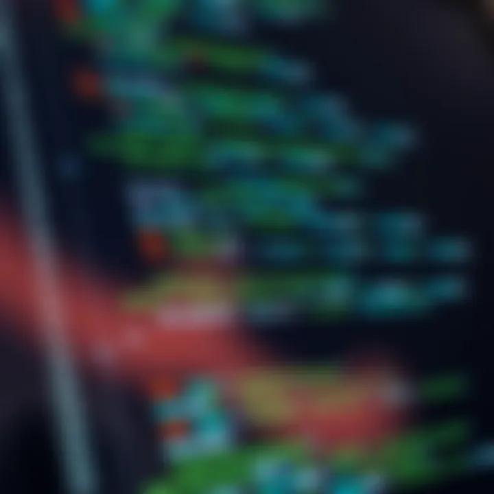 Code snippet showing binary search implementation in C programming language