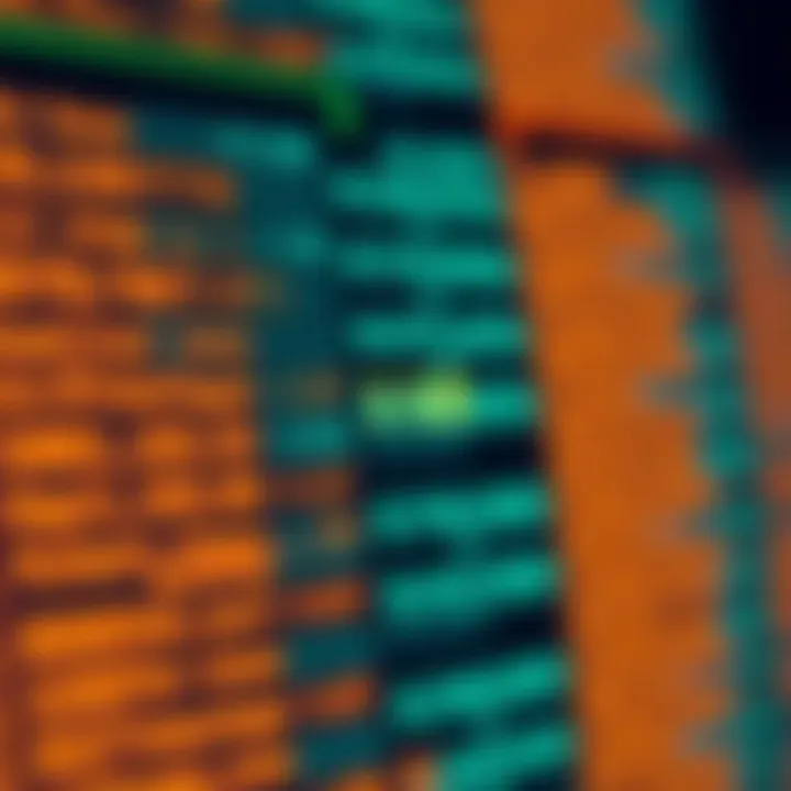 Illustration showing sorted list with highlighted middle element for binary search in Python