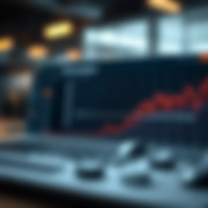Graph comparing the performance efficiency of binary search versus linear search in data structures