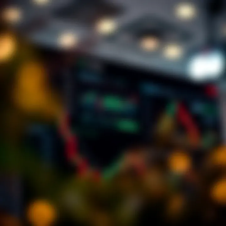 User interface showcasing the dashboard of BU trading app with financial charts and trading options