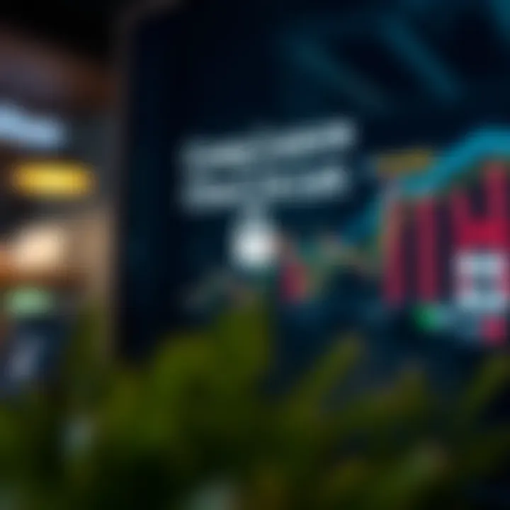 Illustration of a business compliance checklist with digital security icons