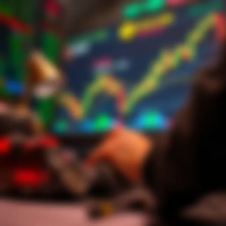 Conceptual illustration of risk management tools and strategies in forex trading education