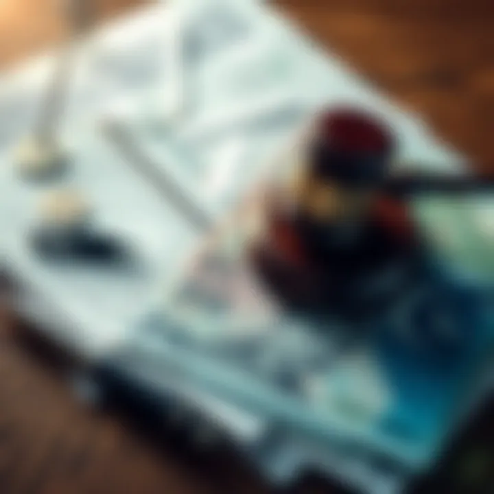 Legal documents and currency notes symbolizing forex trading regulation in Pakistan
