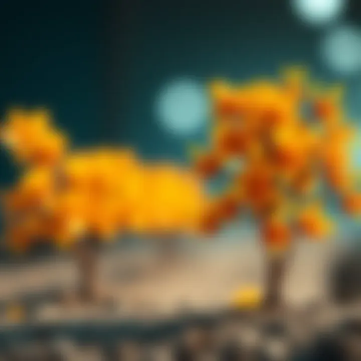 Visual comparison between balanced and unbalanced binary trees highlighting efficiency differences