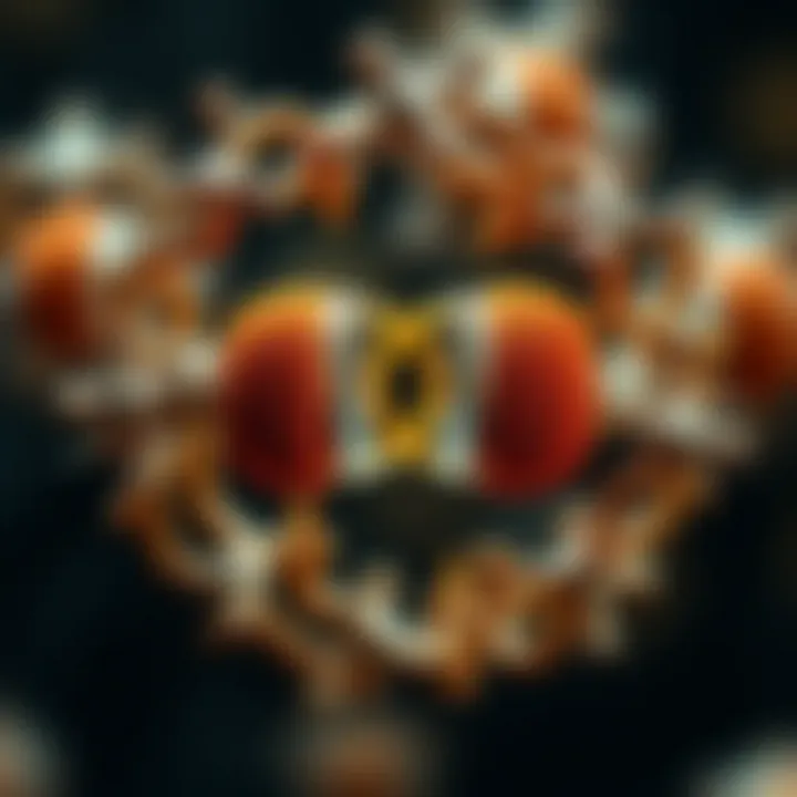 Diagram illustrating the stages of binary fission in a prokaryotic cell