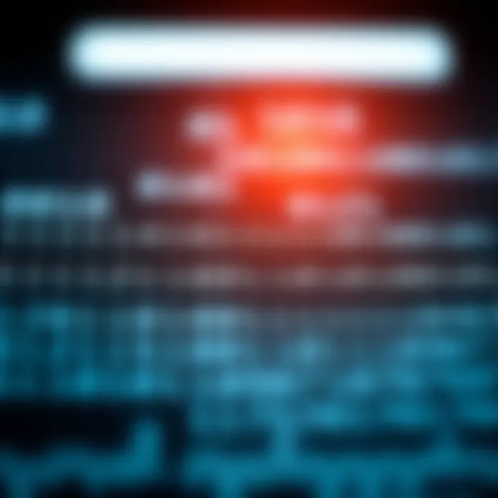 Diagram illustrating binary digits representing data in a digital computer system