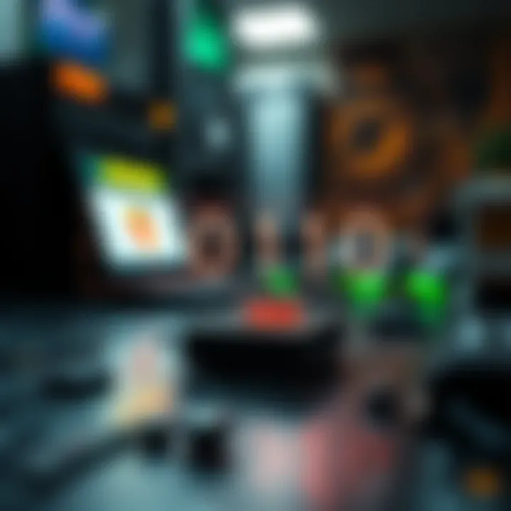 Applications of Binary Numbers in Computing and Electronics Diagram demonstrating the application of binary numbers in digital circuits and computing devices