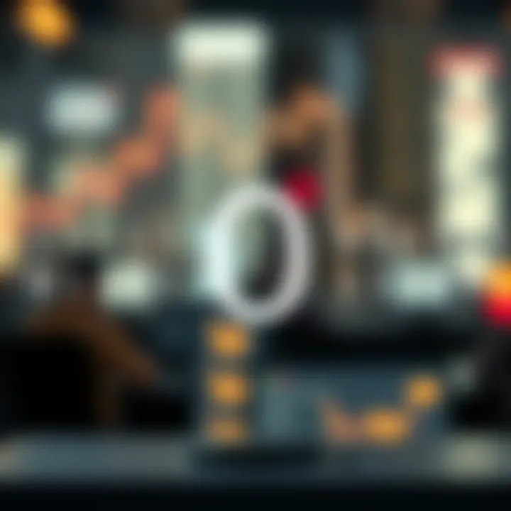 Diagram showing the binary number system with digits zero and one symbolizing data encoding