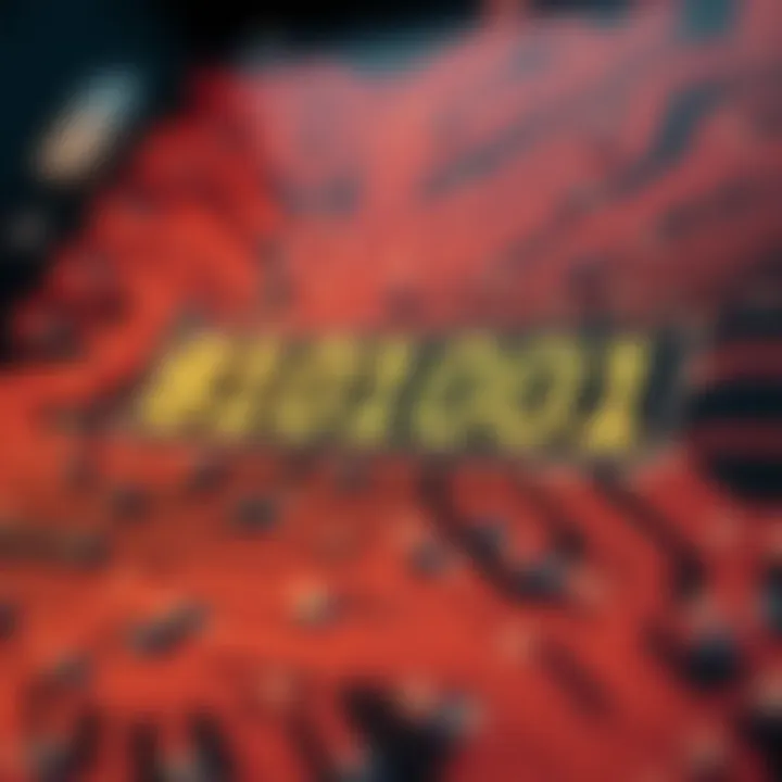 Schematic depicting the role of binary code in digital circuits and computing devices