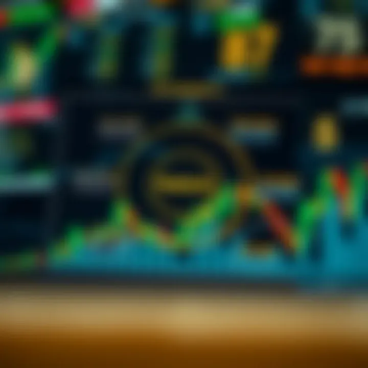 Conceptual diagram illustrating different types of binary options signals and their interpretation