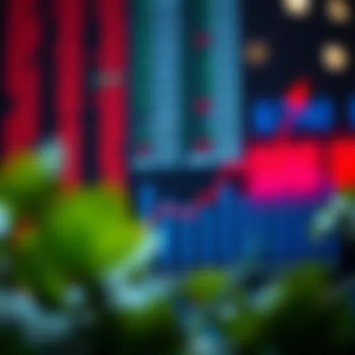 Graph depicting growth and decline trends in binary options market