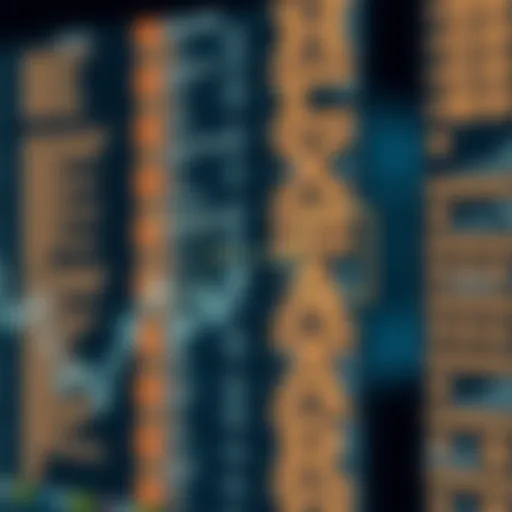 Diagram illustrating a binary relation between elements of two sets with arrows showing connections