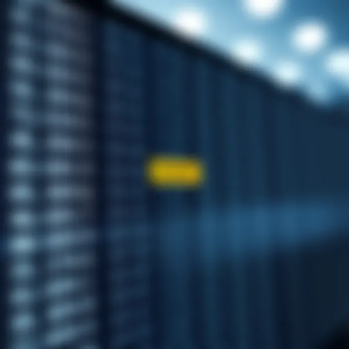 Illustration of a sorted list with highlighted middle element indicating binary search comparison