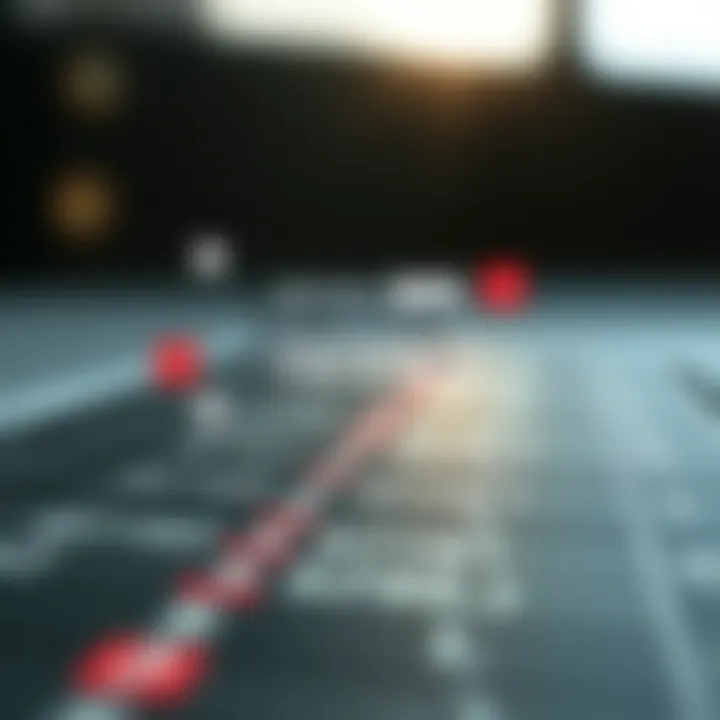 Diagram showing the concept of binary search dividing a sorted array into halves to locate a target value