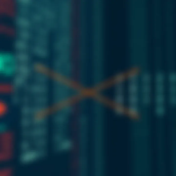 Diagram illustrating the binary search algorithm dividing a sorted list to find a target element efficiently