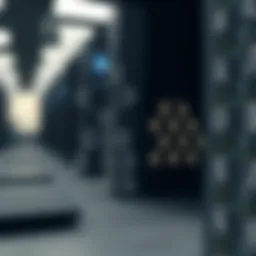 Diagram illustrating the hierarchical structure of a binary search tree with nodes and branches