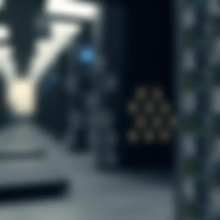 Diagram illustrating the hierarchical structure of a binary search tree with nodes and branches