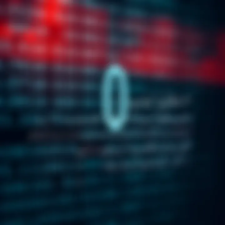 Diagram showing binary digits zero and one with Urdu text explaining binary system