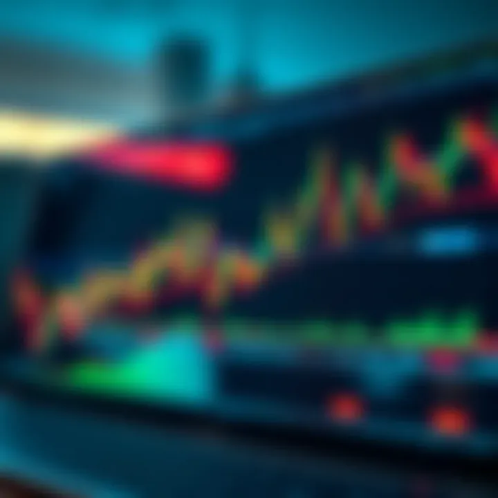 A trading chart highlighting trend reversals and continuation signals in forex market