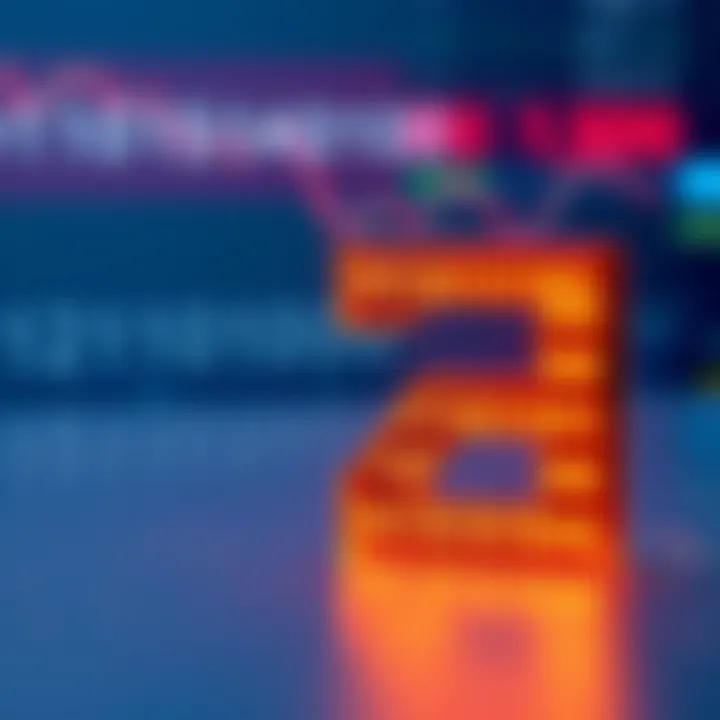 Visual representation of converting decimal number into binary code