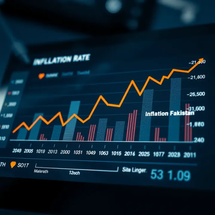 Chart illustrating the impact of the dollar rate fluctuations on inflation and trade sectors in Pakistan