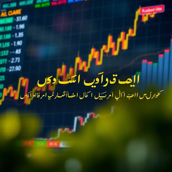 Forex Currency Pairs and Market Growth Explained in Urdu Illustration of forex currency pairs and growth chart with Urdu text