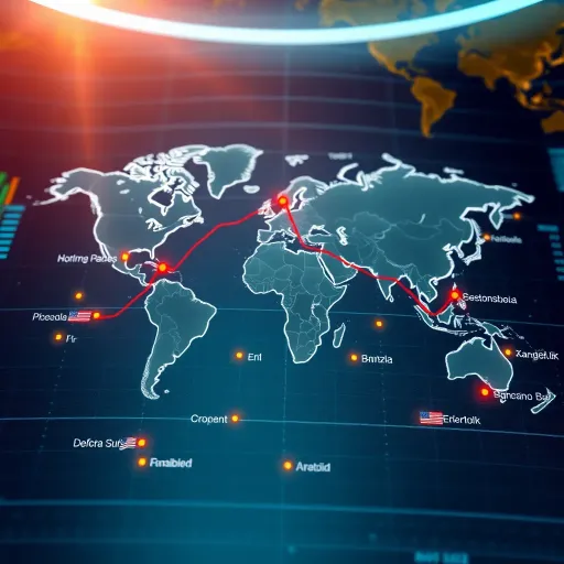 Global Events Shaping Currency Trends and Market Reactions World map highlighting global events impacting currency trends and market dynamics