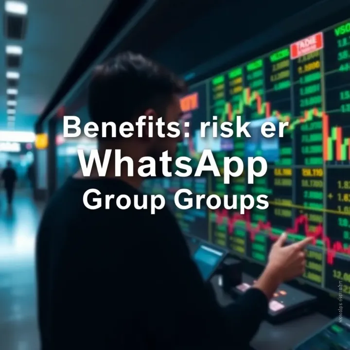 Benefits and Risks of Forex Trading WhatsApp Groups Visual representation of risks and benefits associated with forex trading WhatsApp groups in Pakistan