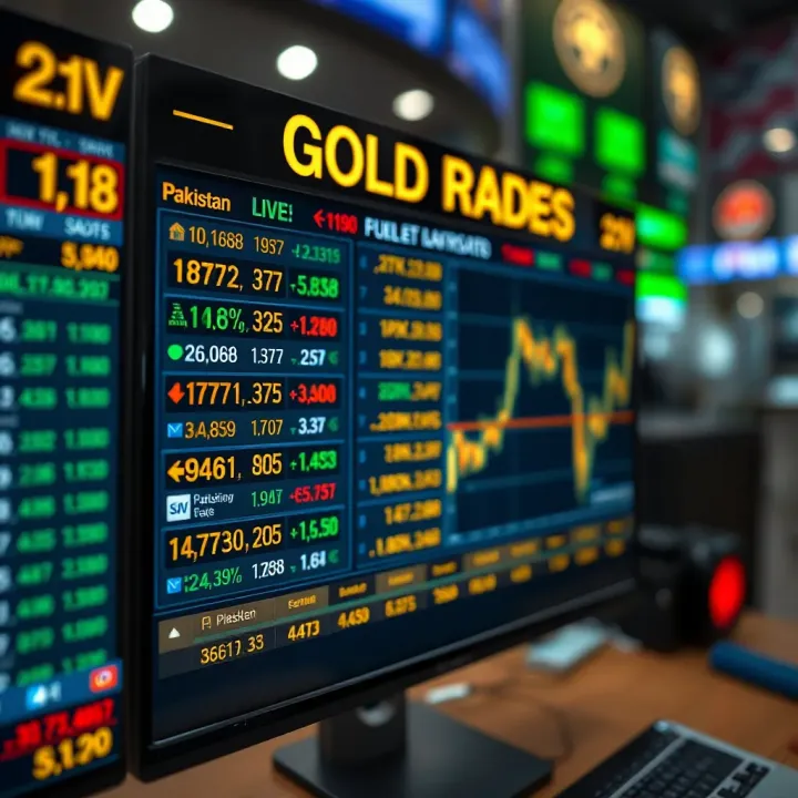 Gold Trading and Live Rates in Pakistan