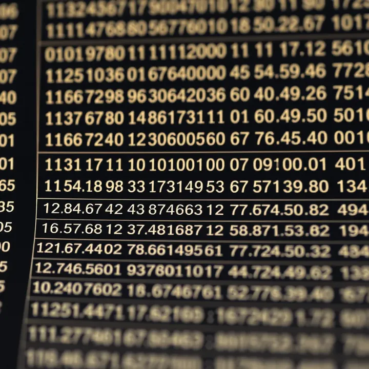 Binary to Hexadecimal Mapping Chart Chart illustrating the equivalence between binary quadruplets and their hexadecimal representations