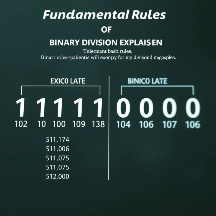 Binary Division Explained with Examples