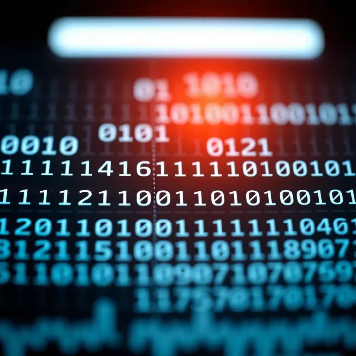 Binary Digits as the Foundation of Digital Data Representation Diagram illustrating binary digits representing data in a digital computer system
