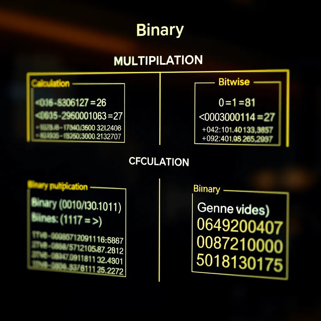 Understanding Binary Multiplication Calculators | pakbinarytips