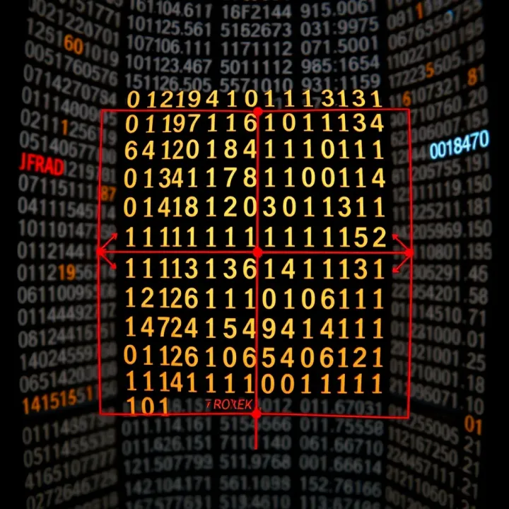 Diagram showing recursive division of a sorted array during binary search algorithm execution