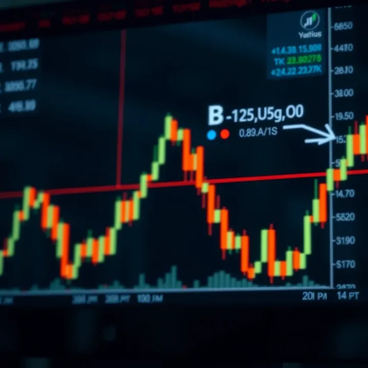 Visual representation of a bullish ascending triangle pattern demonstrating price breakout potential