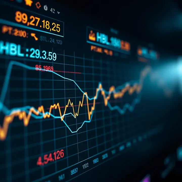 HBL Exchange Rate Trends and Daily Fluctuations Graph showing fluctuations in HBL exchange rates over a period