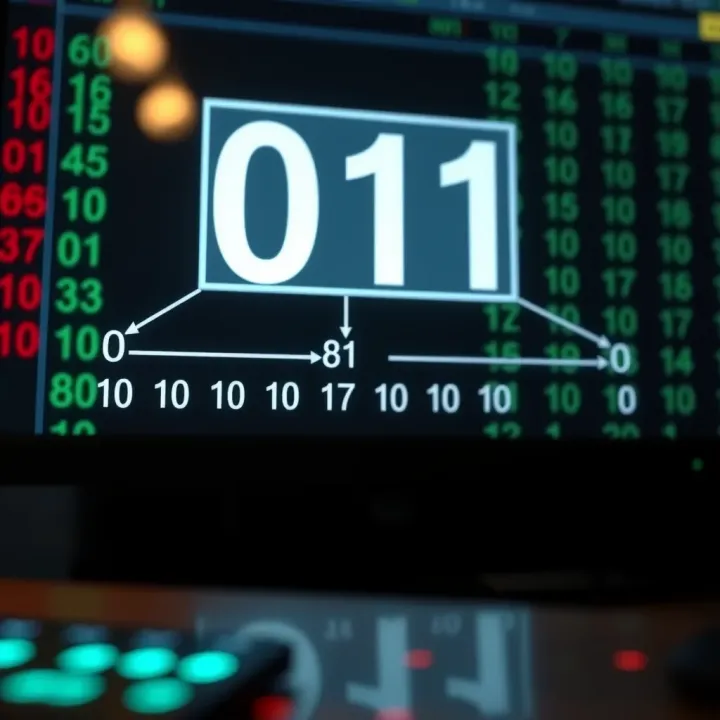 Diagram showing octal digits being converted directly to binary digits